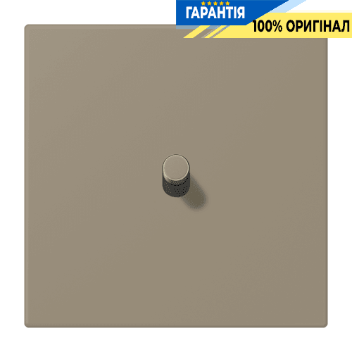 Накладка 1-полюсна для вимикача з тумблером «циліндр» JUNG LC12-0R0242 ombre naturelle moyenne (32141)