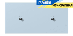 Накладка 2-позиційна для вимикача з 2 тумблерами «циліндр» горизонтальна JUNG LC12-200R0208 outremer clair (32022)
