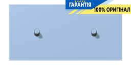 Накладка 2-позиційна для вимикача з 2 тумблерами «циліндр» горизонтальна JUNG LC12-200R0207 outremer moyen (32021)