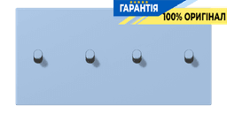 Накладка 2-полюсна для вимикача з 4 тумблерами «циліндр» горизонтальна JUNG LC12-250R0207 outremer moyen (32021)