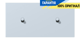 Накладка 2-позиційна для вимикача з 2 тумблерами «циліндр» горизонтальна JUNG LC12-200R0209 outremer pâle (32023)