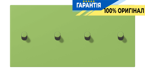 Накладка 2-полюсна для вимикача з 4 тумблерами «циліндр» горизонтальна JUNG LC12-250R0220 vert 31 (32051)