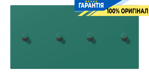 Накладка 2-позиційна для вимикача з 4 тумблерами «циліндр», горизонтальна, JUNG LC12-250R0216