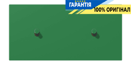 Накладка 2-позиційна для вимикача з 2 тумблерами «циліндр» горизонтальна JUNG LC12-200R0219 vert foncé