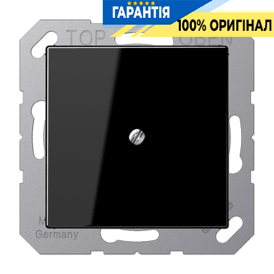 Вивід кабелю JUNG A590ASW чорний для електромонтажу, надійний та зручний у використанні