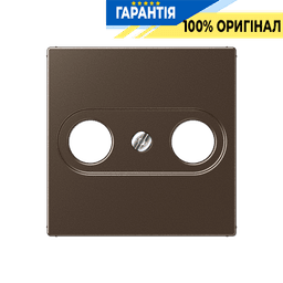 Панель розетки TV-FM Jung A561PLTVMO мокко для телевізійного та FM сигналу