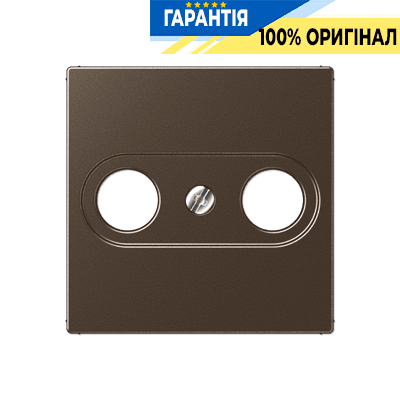 Панель розетки TV-FM Jung A561PLTVMO мокко для телевізійного та FM сигналу