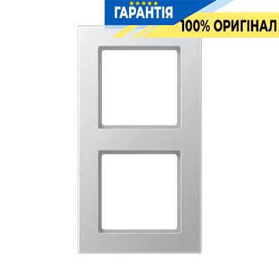 Рамка 2-постова JUNG A-Creation AC582AL дюропласт лакований алюміній