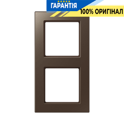 Рамка 2-постова JUNG A-Creation AC582MO дюропласт лакований мокко