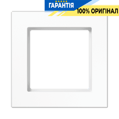 Рамка 1-постова JUNG A-Creation AC581WW дюропласт біла
