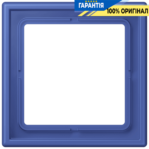 Рамка 1-постова Jung LS990 LC981206 з дюропласту, колір bleu outremer 31