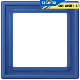 Рамка 1-постова Jung LS990 LC981253 з дюропласту, колір bleu outremer 59