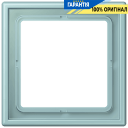 Рамка 1-постова Jung LS990 LC981214 дюропласт, колір céruléen clair