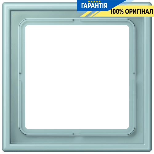 Рамка 1-постова Jung LS990 LC981214 дюропласт, колір céruléen clair