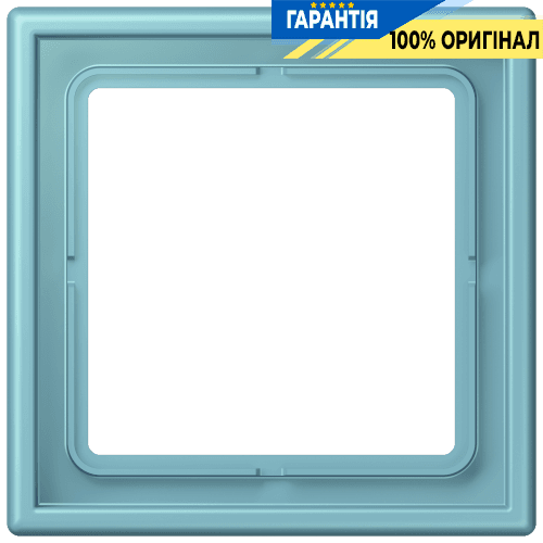 Рамка 1-постова Jung LS990 LC981213 дюропласт, колір céruléen moyen (32032)