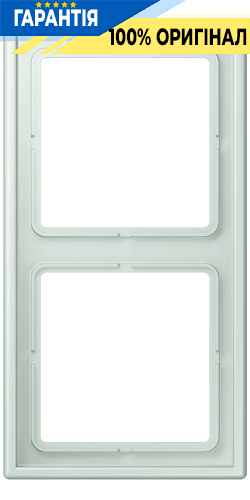 Рамка 2-постова Jung LS990 LC982215 з дюропласту, колір céruléen pâle (32034)