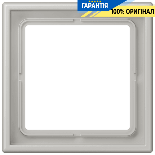 Рамка 1-постова Jung LS990 LC981205 дюропласт, gris clair 31 (32013)