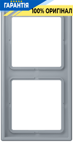 Рамка 2-постова Jung LS990 LC982257 дюропласт gris clair 59