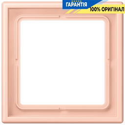 Рамка 1-постова Jung LS990 LC981234 з дюропласту, колір l’ocre rouge clair (32112)