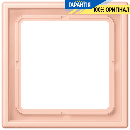 Рамка 1-постова Jung LS990 LC981234 з дюропласту, колір l’ocre rouge clair (32112)