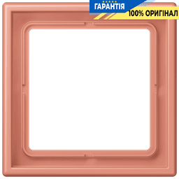 Рамка 1-постова Jung LS990 LC981233 з дюропласту, колір l’ocre rouge moyen (32111)