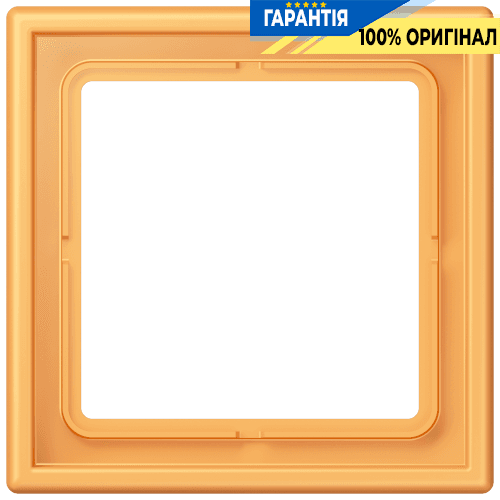 Рамка 1-постова Jung LS990 LC981254 дюропласт, колір ocre jaune clair