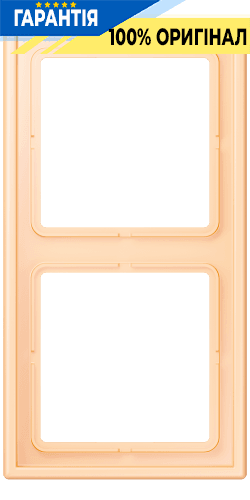 Рамка 2-постова Jung LS990 LC982223 дюропласт, колір ocre