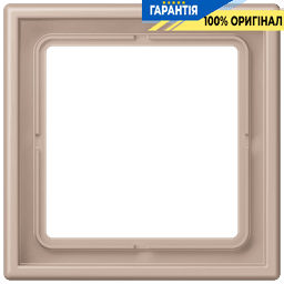 Рамка 1-постова Jung LS990 LC981240 дюропласт, колір ombre brûlée claire (32131)