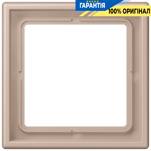 Рамка 1-постова Jung LS990 LC981240 дюропласт, колір ombre brûlée claire (32131)