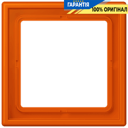 Рамка 1-постова Jung LS990 LC981260 з дюропласту, колір orange vif