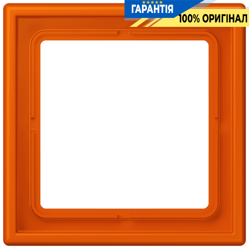 Рамка 1-постова Jung LS990 LC981260 з дюропласту, колір orange vif