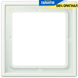 Рамка 1-местна Jung LS990 LC981210 з дюропласту, колір outremer gris