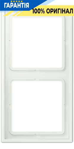 Рамка 2-постова Jung LS990 LC982210 з дюропласту, колір outremer gris