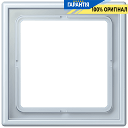 Рамка 1-постова Jung LS990 LC981209 з дюропласту, колір outremer pâle (32023)