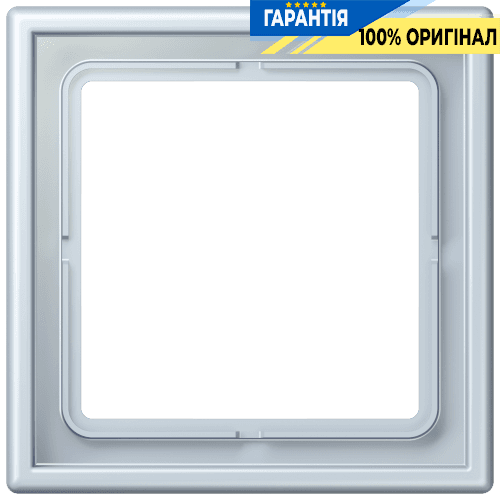 Рамка 1-постова Jung LS990 LC981209 з дюропласту, колір outremer pâle (32023)
