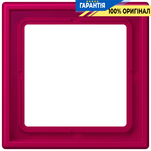 Рамка 1-местна Jung LS990 LC981230 дюропласт rouge rubia (32101)