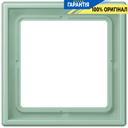 Рамка 1-постова Jung LS990 LC981217 з дюропласту, колір vert anglais clair (32041)