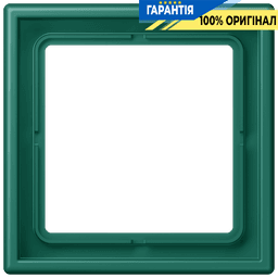 Рамка 1-постова Jung LS990 LC981216 з дюропласту, колір vert anglais (32040)