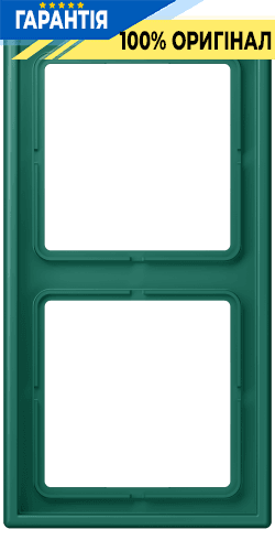 Рамка 2-постова Jung LS990 LC982216 дюропласт vert anglais