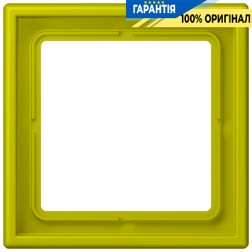 Рамка 1-постова Jung LS990 LC981249 дюропласт, колір vert olive vif