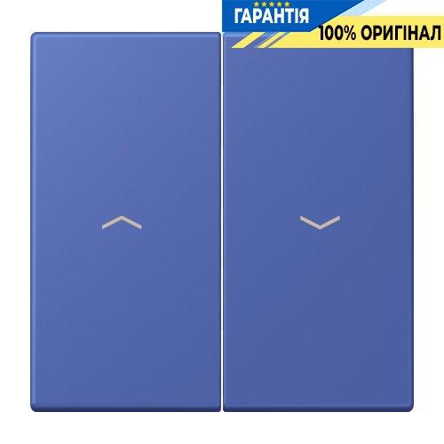 Клавіша 2-а зі стрілками JUNG LC995P206 bleu outremer 31 (32020) для електроустановок