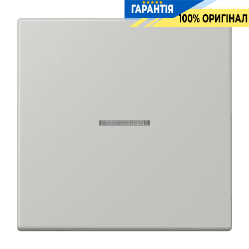 Клавіша 1-а з підсвіткою JUNG LC990KO5205 gris clair 31 (32013) для електроустановок