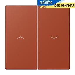 Клавіша 2-а зі стрілками JUNG LC995P232 l'ocre rouge (32110) для електроустановок