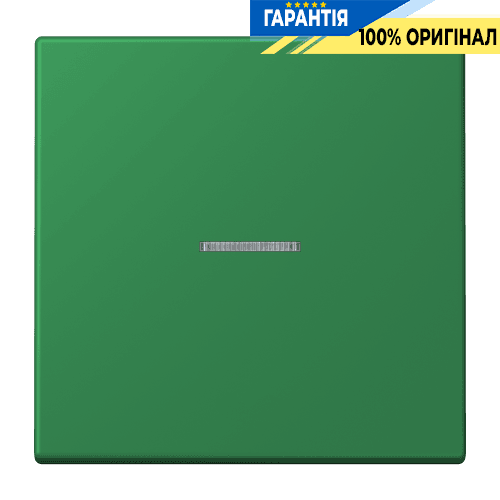 Клавіша 1-а з підсвіткою JUNG LC990KO5219 vert foncé (32050) для керування освітленням