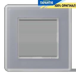 Рамка 1-ша AV581GLMKG A VIVA Jung скло матове сірий