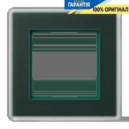 Рамка 1-ша Jung AV581GLMSG A VIVA скло матове смарагдового кольору
