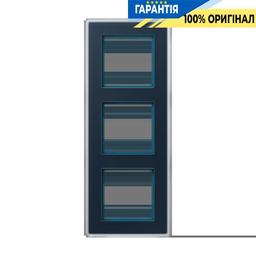 Рамка 3-я Jung A VIVA AV583GLMNB скло матове глибокий синій