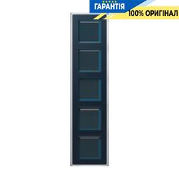 Рамка 5-а Jung AV585GLMNB A VIVA скло матове глибокий синій