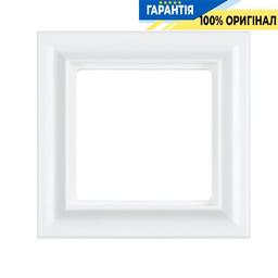 Рамка 1-местна JUNG ECO PROFI STANDART EPS481WWM біло-сніжний матовий