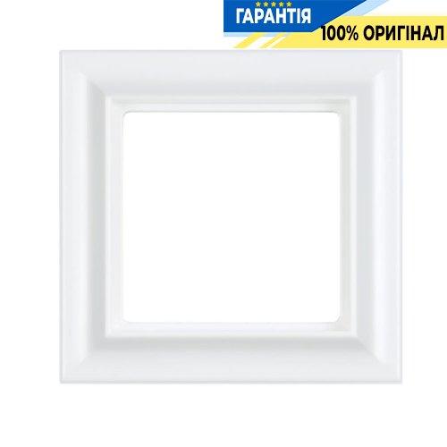 Рамка 1-местна JUNG ECO PROFI STANDART EPS481WWM біло-сніжний матовий